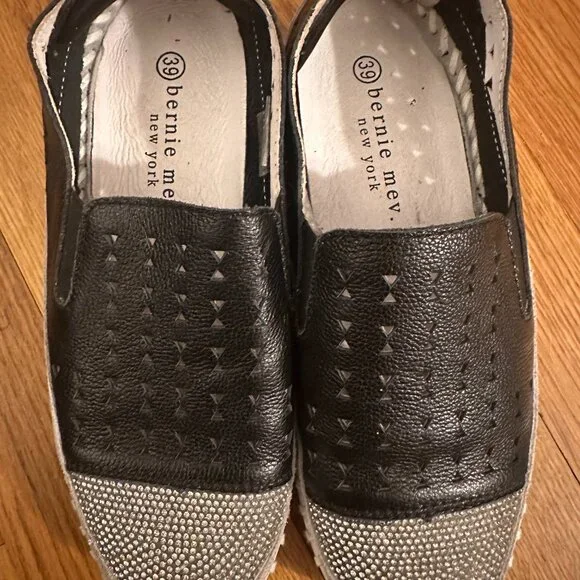 Bernie Mev Glitter Slip-On Sneakers Size 8.5 - Picture 2 of 5